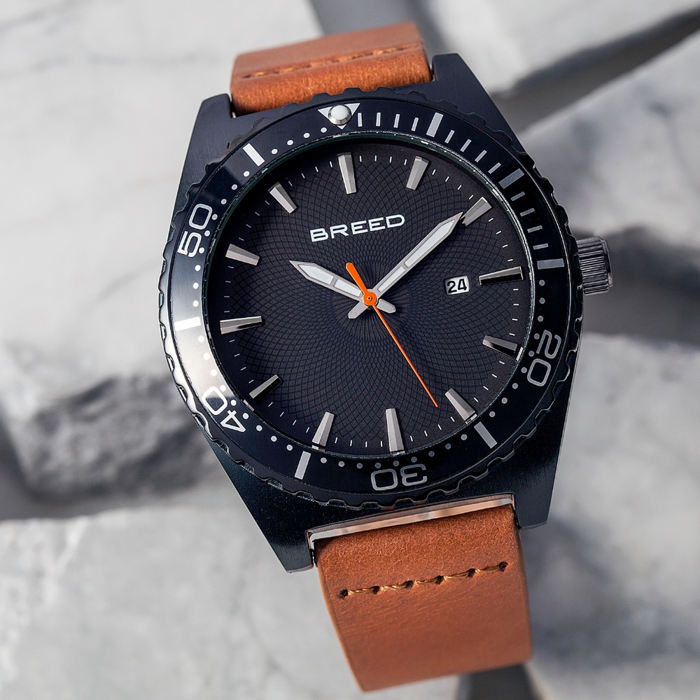 NWT Genuine Leather Band Watch